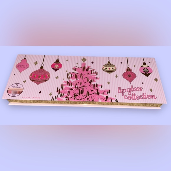 Beauty Concepts 15 Festive Colors Lip Gloss Collection - NIB - Picture 2 of 4